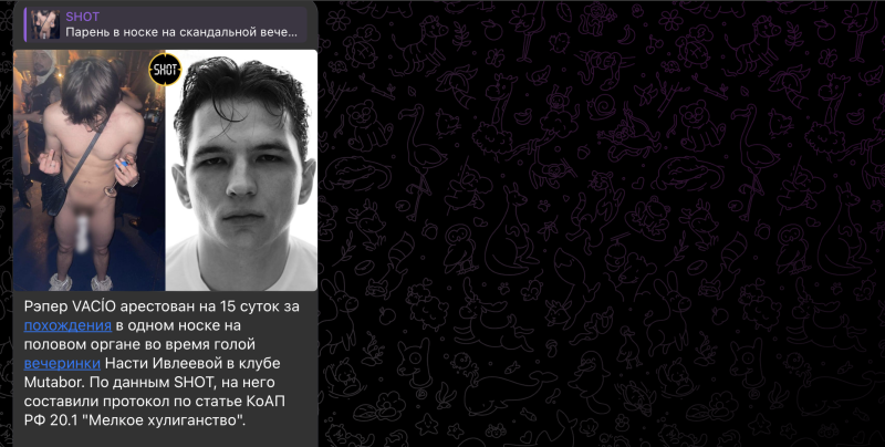 "Я пока пас": Главная героиня "голой вечеринки" отказывается ходить на светские тусовки