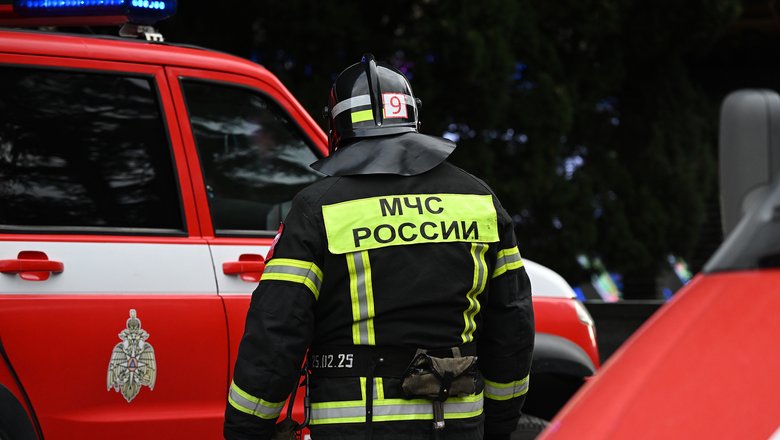 На юго-востоке Москвы в жилом доме вспыхнул пожар